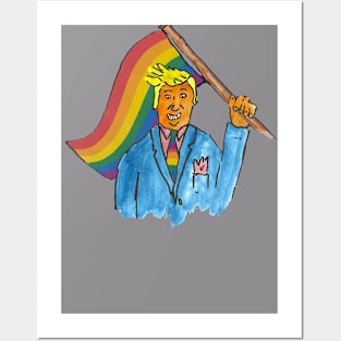 Gay Trump Posters and Art